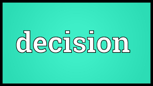 Decision Meaning Youtube
