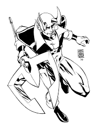 Black and white kangaroo boxing against men traditional tattoo on thigh. Animated Black And White Devil With A Huge Sharp Weapon Tattoo Design Tattooimages Biz