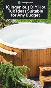 Our simple, bolt together aluminum shell and vinyl liner design means that you have no large, heavy one piece shell to deal with. 18 Ingenious Diy Hot Tub Plans Ideas Suitable For Any Budget