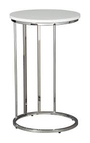 Signature Design By Ashley T170 107 Dashard Round End Table White Many Thanks For Seeing Our Photograph This Is An Affi Metal End Tables End Tables White Accent Table
