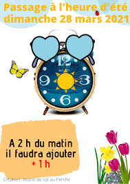 We did not find results for: Passage A L Heure D Ete Dimanche 28 Mars Val Au Perche
