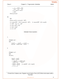 Use the basic 8 identities to prove trigonometric relationships. Rs Aggarwal Class 10 Solutions Chapter 8 Trigonometric Identities