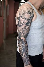See more ideas about christian tattoos, sleeve tattoos, tattoo sleeve designs. Nice And Elegant Religious Sleeve Sleeve Tattoo On Stylevore