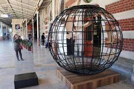 Dunya Bir Kafes World Is A Cage Hulya Yaatasi Hasan Ertugrul Kus Misali Like A Bird Fotoselect Yeditepebienali Sanat Sanatseverler Artlovers Pinterest