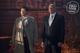 Misha Collins And Kurt Fuller Supernatural Entertainment Weekly Supernatural Episodes