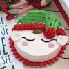 Sing happy birthday to jesus and eat birthday cake. 1