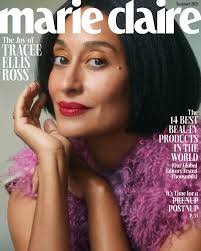 Black-ish" Star Tracee Ellis Ross Covers Marie Claire's June Issue