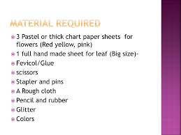 Ppt How To Make A Paper Flower Powerpoint Presentation
