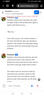 Saw this on tik tok (words to help you bypass the filter) :  rCharacterAI_No_Filter