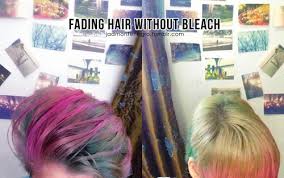 How to care for dyed or bleached hair. How To Fade Hair Dye Without Bleach Recipe