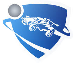 Blue space ship on dark background with stars. Download Blue League Rocket Brand Tshirt Logo Hq Png Image Freepngimg
