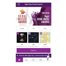 ★no cancellation & amendment after booking confirmed. Seoul Music Awards 2019 Army S Amino