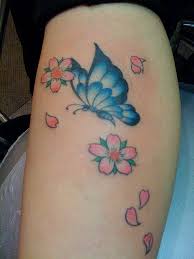 Butterfly tattoos are a womanly kind of tattoo and come in a great assortment of contours and sizes: Cute Butterfly Tattoo Design Unique Butterfly Tattoos Butterfly Tattoos Crayon