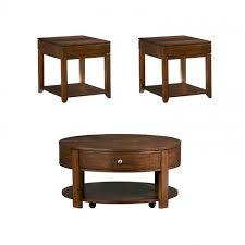 At first glance, you get a simple coffee table with a single drawer and a lower shelf. Daytona Round Lift Top Occasional Table Set By Progressive Furniture Furniturepick