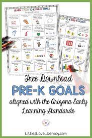Free Printable Pre K Goals For Preschool Parents Teachers Before Kindergarten Kindergarten Math Curriculum Kindergarten Math Activities