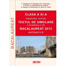 Simulare bac 2019 clasa 11. Testul De Simulare Bac Matematica Cls 11 C Angelescu Emag Ro