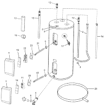 The hot water heater has simple parts and some safety. State Water Heater Parts Diagram