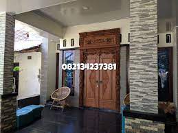 Home » kusen pintu » daun pintu » model pintu rumah minimalis jati kode ( kpk 205 ). Gapura Gebyok Minimalis Gebyok Ratu Jati
