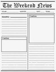 Newspaper Writing Narrative Writing Activities Teaching Writing Teaching