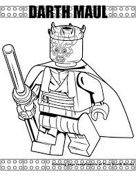 Coloring Page Darth Maul True North Bricks Star Coloring Pages Coloring Pages Lego Coloring Pages