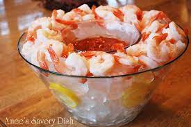 Transfer to a cold cookie sheet. Heavenly Healthy Hors D Oeuvres Cocktail Party Food Shrimp Cocktail Presentation Shrimp Cocktail