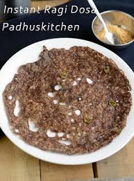 Ragi Dosa Instant Ragi Dosa Recipe How To Make Finger Millet Dosa Padhuskitchen Recipe Ragi Dosa Recipes Dosa Recipe