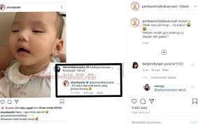 Anak shandy aulia, claire herbowo tidak sekali dua kali mendapatkan cibiran karena mulut usil para netizen. Shandy Aulia Beri Jawaban Nyelekit Usai Anak Diejek Kurang Gizi