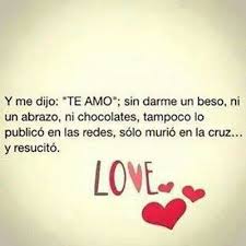 Jesucristo Es Mi Primer Amor Frases Religiosas El Amor Biblia Palabra De Dios Biblia