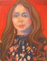 Finished portrait artwork