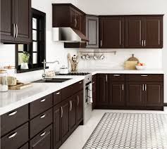 Hampton bay designer series melvern assembled 36x34.5x23.75 in. Madison Base Cabinets In Java Kitchen The Home Depot