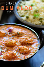 Dhaba Style Dum Aloo Aloo Recipes Indian Food Recipes Vegetarian Recipes