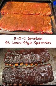 3 2 1 Smoked St Louis Style Spareribs Life S A Tomato Ripen Up Your Life Recipe Smoked Food Recipes Food Spare Ribs