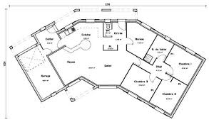 Plan De Maison Plein Pied En V Gratuit Decoration Maison Maison Maison Plein Pied Plan Maison