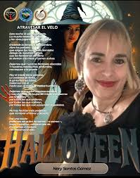 El Halloween también se vive con poesía y cuento. Gracias @soypieldeletras  (Gloria Judith López Soto), Luis Durán y al colectivo literario Voces  unidas.