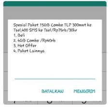 Paket Internet Telkomsel 15gb 75000 Hilang Kode Paket