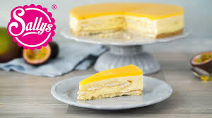 Mango Passionsfruchttorte Mit Weisser Schokoladenmousse Sallys Welt Youtube