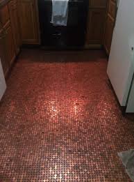 Would you use pennies to decorate or make a whole new floor with and check out the creator's. Diy Kupfer Penny Floor Mit Fliesenkleber Festkleben Vorsichtig Verfugen Diy Festkleben Fliesenkleber Floor In 2020 Penny Floor Copper Diy Adhesive Tiles