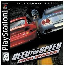Playstation 1 Need For Speed High Stakes Sony Slus 00826 Video Game March 1999 Need For Speed Games Need For Speed High Stakes