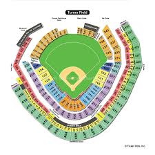 turner field atlanta ga seating chart view