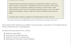 The fomc, or federal open market committee, is the federal reserve system's body for the committee issues a policy statement after each scheduled fomc meeting to sum up their current. Solved 1 Federal Reserve Board Press Release Fomc State Chegg Com