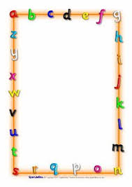 Dänisches design von arne jacobsen. Alphabet Letters A4 Page Borders Sb3894 Sparklebox Lettering Alphabet Page Borders Borders For Paper