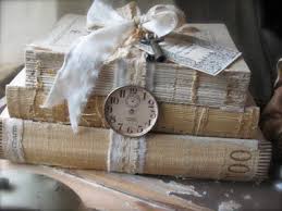 Petite Michelle Louise Book Decor Shabby Chic Dresser Book Crafts