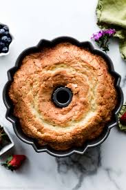 If you can't find pure cane syrup, don't sub a blended syrup; Perfect Cream Cheese Pound Cake Video Sally S Baking Addiction