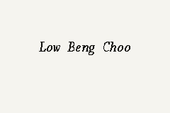 Yee boon tan is partner at ranjit ooi & robert low and member of malaysian bar association and on the board of 9 other companies. Low Beng Choo Advocate And Notary Public In Bangsar
