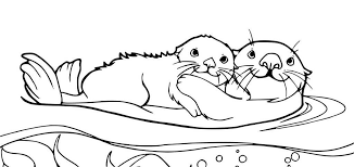 Otter Coloring Pages Best Coloring Pages For Kids Animal Coloring Pages Coloring Pages Otters