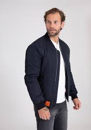 Maybe you would like to learn more about one of these? Bombers Original Original Bomber Jacket Navy Dark Blue Zalando De