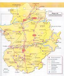 Mapa De Extremadura Tamano Completo Gifex