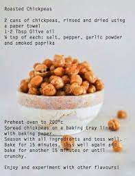 How To Roast Chickpeas Recipe Snacks Food Recipes