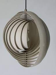 verner panton rare early edition moon lamp for louis poulsen circa 1960 status available at merzbau uk wood lamp design lamp wood lamps