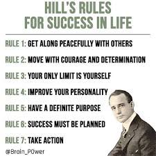  Brainpower On Instagram Napoleon Hill Is One Of The Best Self Help Authors Most People Know Him For His Think And Grow Rich Napoleon Hill Quotes Rich Quotes